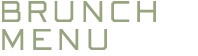Sunday Brunch